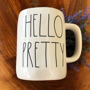 Rae Dunn “HELLO PRETTY” mug